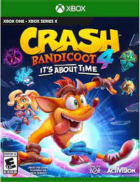 Microsoft Xbox One Crash Bandicoot 4 It S About Time Video Game 047875785502 Crash Bandicoot Xbox One Games Bandicoot