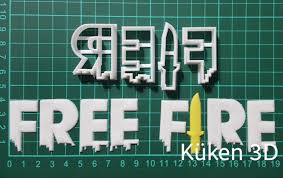 Es un juego de acción para telefono creado por garena en 2017 en el search free free fire ringtones and wallpapers on zedge and personalize your phone to suit you. Cortante Logo Free Fire Letras 4cm Juego