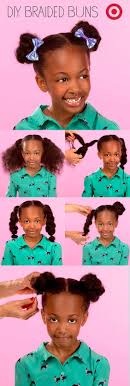 The several cute braids and the black and white band make the long hairstyle impressive and luscious. 20 Quick And Easy Braids For Kids Tutorial Included