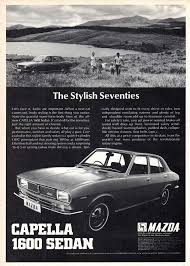 1971 Mazda Capella 1600 Sedan Aussie Original Magazine Advertisment Mazda Mazda Capella Sedan