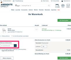 Ambientedirect Gutscheine Im Februar 2021 20 15 Gutscheincode Sichern