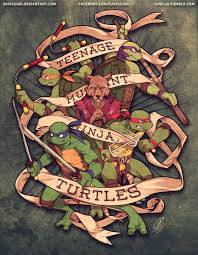 Awesome Art We Ve Found Around The Net Beetlejuice Tmnt Up Wonder Woman Movie News Joblo Com Teenage Mutant Ninja Turtles Art Ninja Turtle Tattoos Tmnt