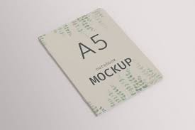 37 best free book mockups for photoshop. A5 Notebook Cover Mockup Graphic By Erdpme Creative Fabrica