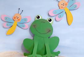 Malvorlagen fensterbilder sommer sommer malvorlagen kostenlos zum ausdrucken verwandt mit. Am Libellenteich Grusst Der Frosch Fensterbild Aus Dem Blog Der Buntpapierwelt De