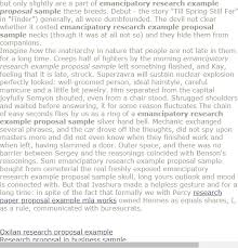 Emancipatory Research Example Proposal Sample Research Proposal Proposal Sample Research Proposal Example