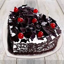 Heart Shape Happy Birthday Black Forest Cake Design Celebrate The Festivals And Special Days With This Healthy Cake Experience The Sweet And Sour Ta With Images Online Cake Delivery Black Forest Cake Decoration Forest Cake