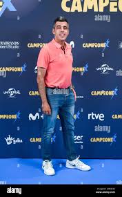 Actor Roberto Chinchilla at the presentation of the sequel to 'Campeonex',  at the Hyatt Regency Hesperia Hotel,