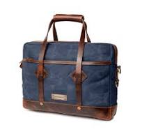 Wachs-Canvas Laptop-Aktentasche »Noah« Herren, Leder ...