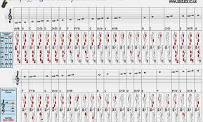 baritone fingering chart gallery of chart 2019