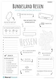 Steckbrief Bundesland Hessen Unterrichtsmaterial In Den Fachern Daz Daf Erdkunde Sachunterricht In 2020 Kostenlose Arbeitsblatter Kunstunterricht Schule Arbeitsblatter