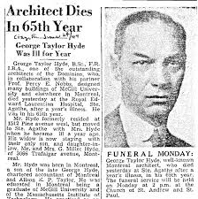 George Taylor Hyde (1879-1944)