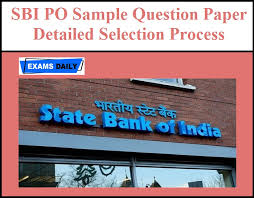 Ibps po question paper books ibps exam solved question papers and ibps model question papers downloadable from the official website of ibps or by the given link above. Sbi Po Sample Question Paper Pdf Detailed Selection Process