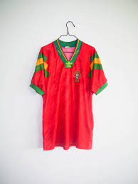 Luxembourg vs portugal (19:45 uk time). Original 1993 94 Match Worn Portugal Home Jersey 14 L Rb Classic Soccer Jerseys
