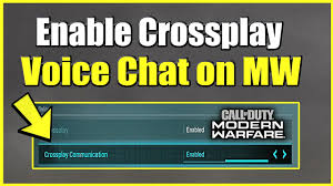 How To Turn On Crossplay Voice Chat On Call Of Duty Modern Warfare Or Warzone Easy Method Youtube