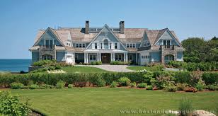 Beach and coastal living home plans are built on piers or stilts shielding the home from flooding, tropical storms or hurricanes, while borrowing design elements from spanish, mediterranean and even victorian style home plans.beach houses and coastal home designs are built on narrow lots due to the high price of coastal real estate so often they have several floors. Featured Home Destination Recreation Boston Design Guide Hamptons House Dream House Exterior House Styles