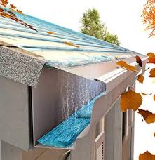 This only happens when you have a controlled (set amount) of water flowing into the gutter. The Difference Between Gutter Guards Covers And Filters