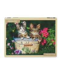 We stock a wide range of cat jigsaw puzzles with 250, 500 and 1000 pieces. Curious Cats 1000 Piece Puzzle Aldi Uk