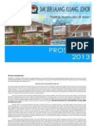 Kedudukan lencana dan tanda nama sekolah taman kluang barat. Prospektus Smksl Pdf