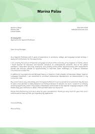 Check spelling or type a new query. Spanish Professor Cover Letter Template Kickresume