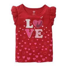 Enter our valentine's day sweepstakes! Toddler Girls Red Pink Glitter Love Valentines Day T Shirt Heart Tee Shirt