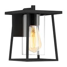 Patriot Lighting Binnie Black Outdoor Wall Light At Menards