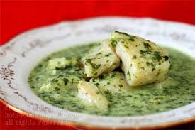 Cream Dory With Creamy Spinach Sauce Recipe Fish Fillet Recipe Creamy Spinach Sauce Spinach Cream Sauce