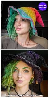 6 Magical Crochet Witch Hat Patterns For Halloween