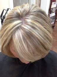 Ask your colorist to add in highlights and lowlights for gray hair ranging from pearl to medium blonde. Ash Blonde Blending Grey Hair With Highlights And Lowlights Novocom Top