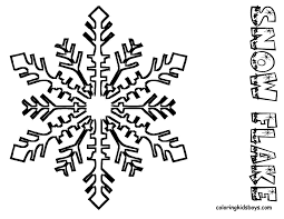 Snowflake Coloring Pages Snow Flake Kids Coloringpage At Coloring Pages Book For Kids Boys Com Snowflake Coloring Pages