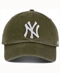 47 Brand New York Yankees Olive White Clean Up Cap Reviews Sports Fan Shop By Lids Men Macy S New York Yankees White Baseball Cap Yankees Baseball Cap
