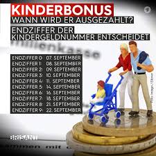 Der kinderbonus ist eine zusätzliche unterstützung für informieren sie sich, ob sie einen anspruch haben und wie der kinderbonus ausgezahlt wird. Brisant Ab Heute Wird Der Kinderbonus Ausgezahlt Er Facebook