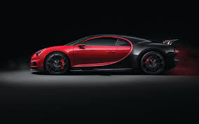 Download Wallpapers 4k Bugatti Chiron Side View 2018 Cars Red Chiron Hypercars Bugatti Besthqwallpapers Com Bugatti Super Carro Luxury Sports Cars