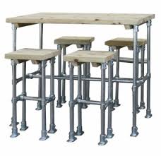 We've researched the best options to add to your outdoor space. Scaffold Bar Height Table And Stop Set Urban Online Reality