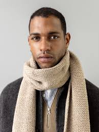 Shop MMGGiorgio Knit Scarf with free shipping from Gallery