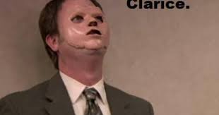 The Office Photo Dwight As Hannibal Lecter The Office Show Dwight The Office