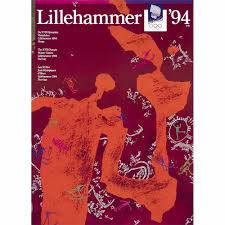 The medals beginning as an olive wreath, medal designs have evolved over the years. 1994 Lillehammer Winter Olympics Ski Lodge Decor Poster