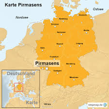 Karte Pirmasens Von Ortslagekarte Landkarte Fur Deutschland Karte Deutschland Deutschland Deutschland Karte Bundeslander