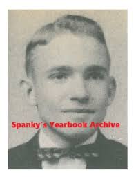 1950s Host DICK CAVETT Senior & Actor SANDY DENNIS junior High School  Yearbook