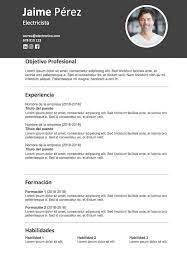 Currículum vitae #5 ¡un cv lleno de diseño! 15 Plantillas De Curriculum Para Descargar Gratis Infojobs