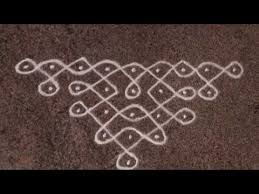 Simple And Easy Rangoli Design Easy Balli Sikku Rangoli Design Chukki Rangoli With 11 Dots Y Colorful Rangoli Designs Rangoli Border Designs Simple Rangoli