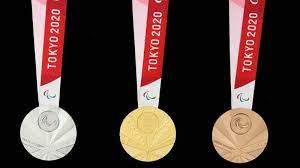 Approximately 5,000 medals have been produced from small electronic devices that were contributed by people all over japan. Tokyo 2020 Paralympic Medals Photos Medal Design International Paralympic Committee