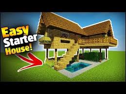 minecraft advanced starter house tutorial how to build a house in minecraft easy yout minecraft houses survival easy minecraft houses minecraft houses