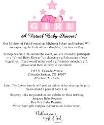 Baby shower gift basket ideas. Virtual Baby Shower For Michaela First Thoughts At First