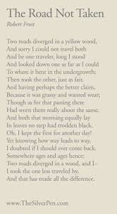 My Very Very Favorite Poem And Poet The Road Not Taken Robert Frost The Road Not Taken Cancer Inspiration Robert Frost