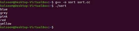 In this program, we are asking user to enter the count of strings that he would like to enter for sorting. Sort Characters Of A String In C