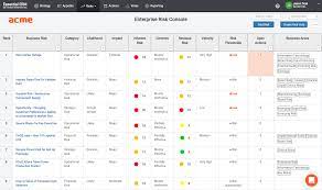 Check spelling or type a new query. How To Build A Risk Register Tracker Networks Enterprise Risk Management Software And Solutions