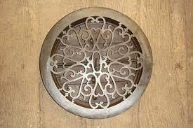 Victorian Louvered Cast Iron Air Vent 1875 Furnace Repair Air Vent Carrier Furnace