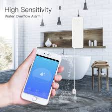 Liquid leak sensor wireless water level detector leakage overflow buzzer tuya push alarm warns. Moeshouse Wf Ww002 White Smart Sensors Alarms Sale Price Reviews Gearbest