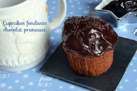 Cupcakes Fondants Chocolat Pruneaux Recette Cupcakes Recette Cupcake Chocolat