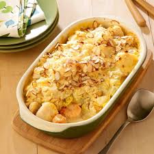 I first sampled this casserole at a baby shower and founds myself going back for more! Seafood Casserole Recipes Home Facebook